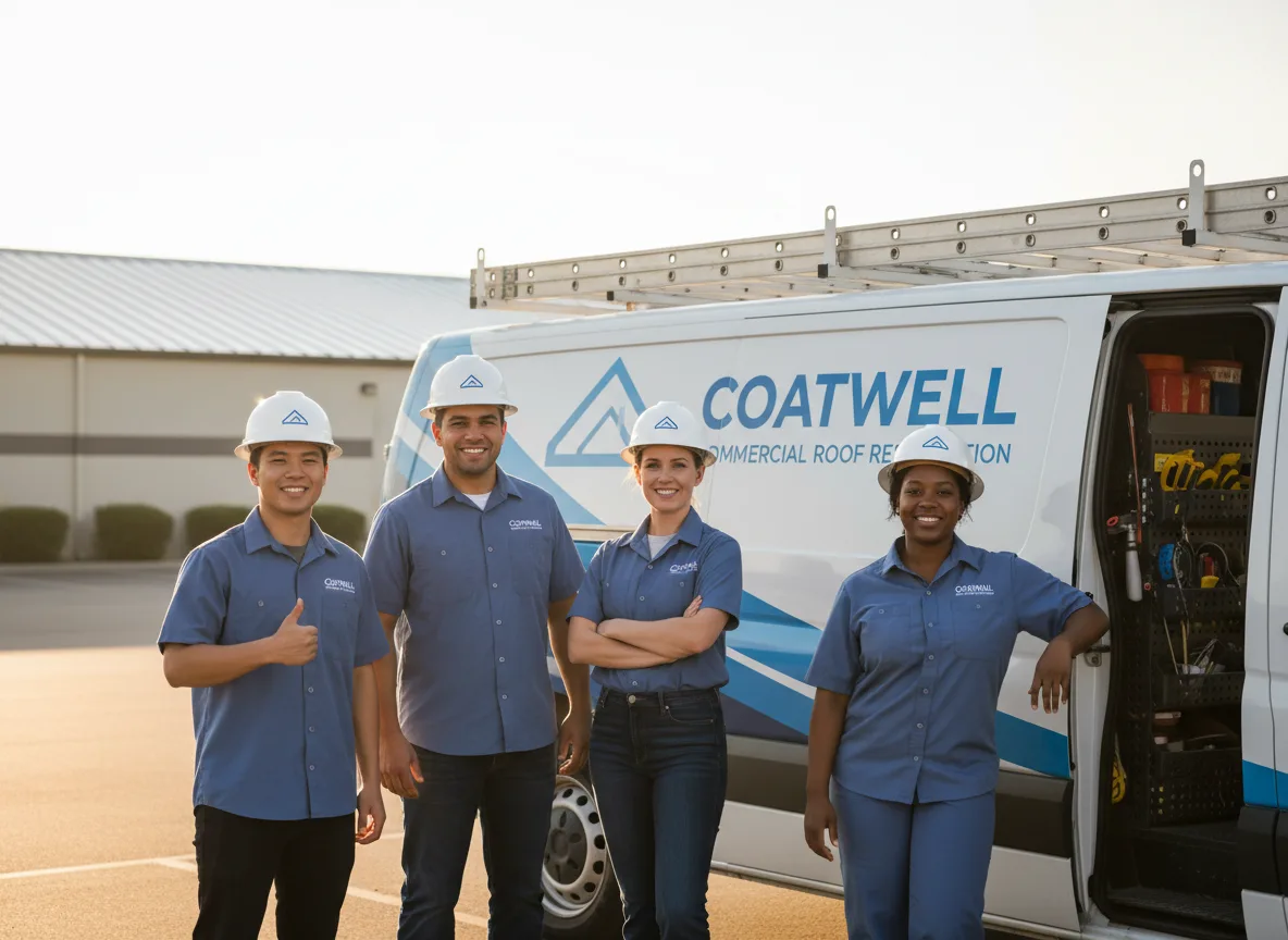 Commercial roof coating company in Allendale, IL